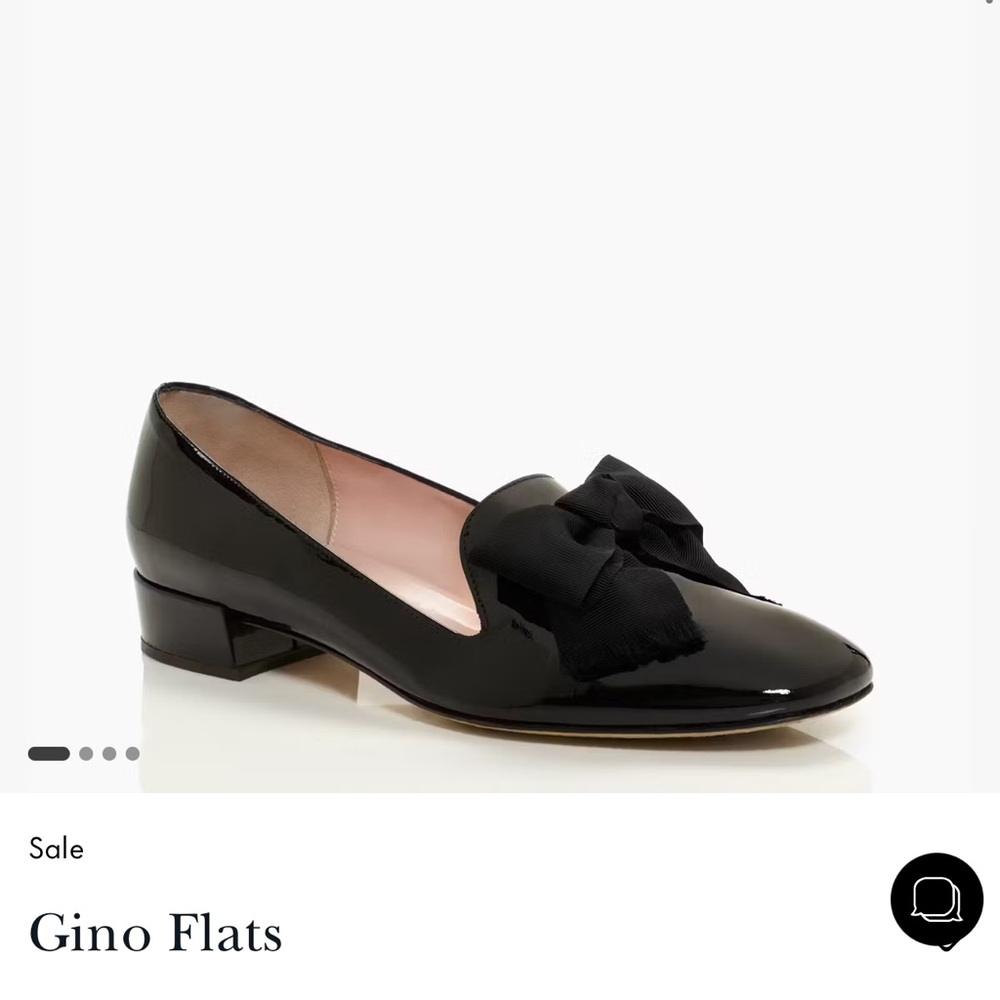 Kate Spade Black Gino Flats